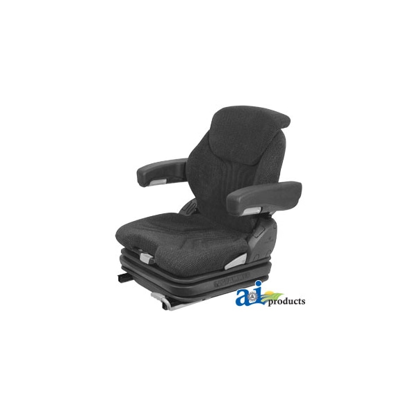Grammer Seat Assembly, CHARCOAL MATRIX CLOTH 25" x20" x19"